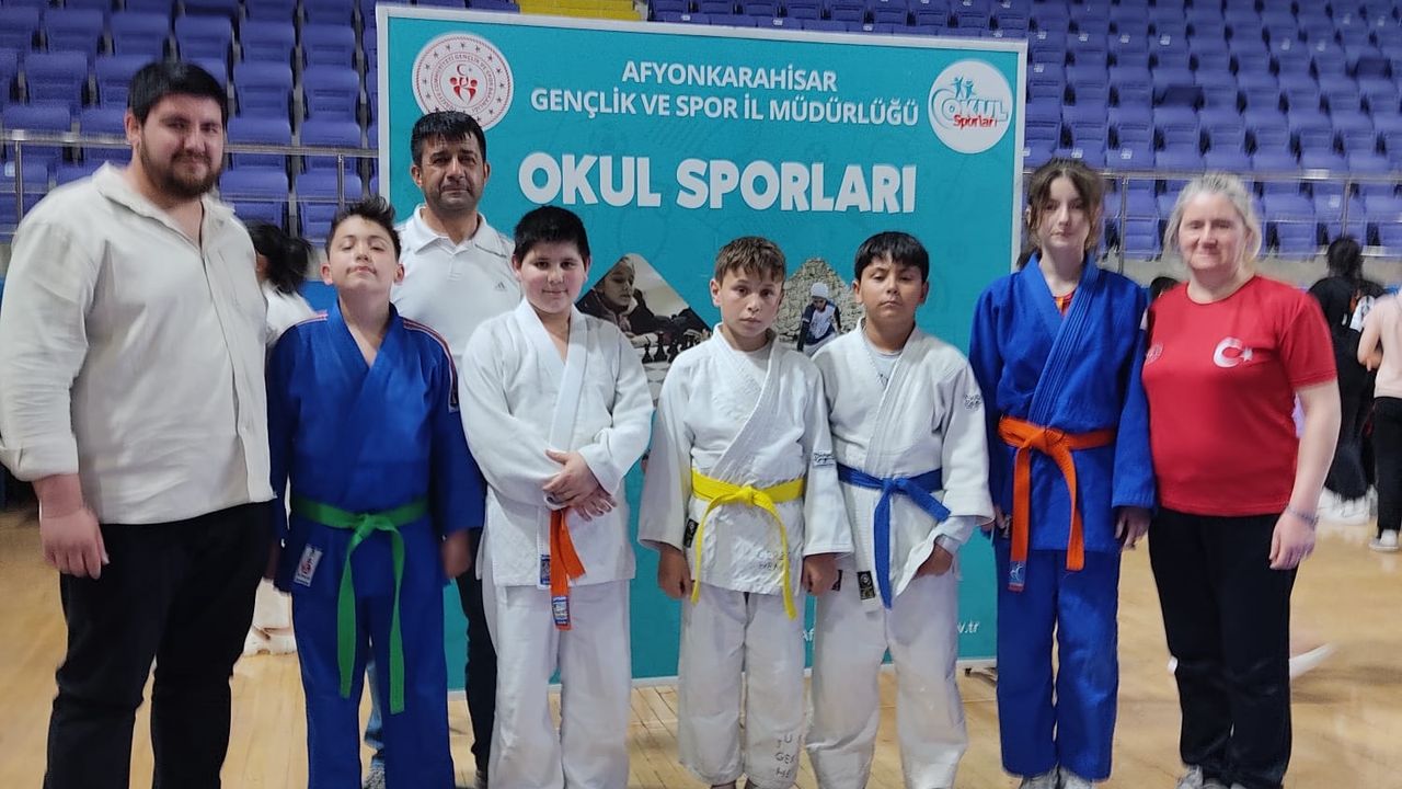 Gerzeli Sporcular, Küçükler Türkiye Judo Şampiyonası için Afyonkarahisar'da