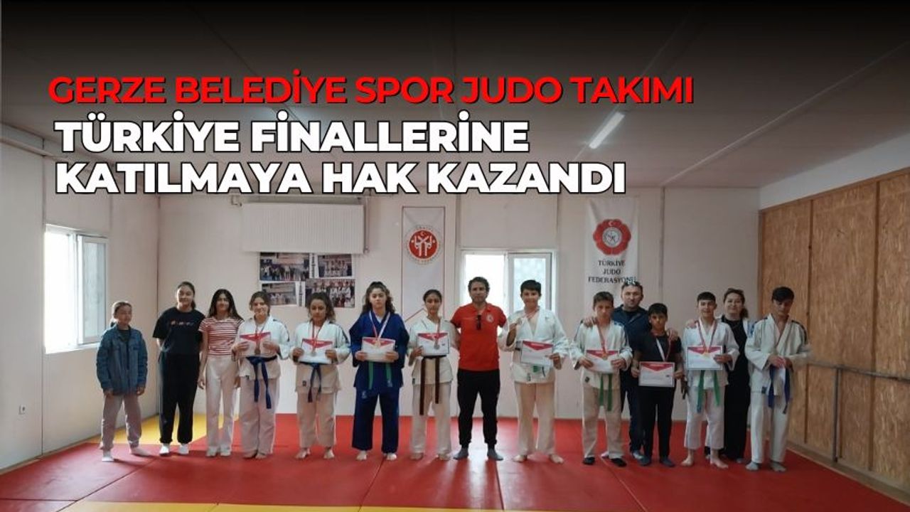 Gerze Belediye Spor Judo Takımı Finallere Katılmaya Hak Kazandı