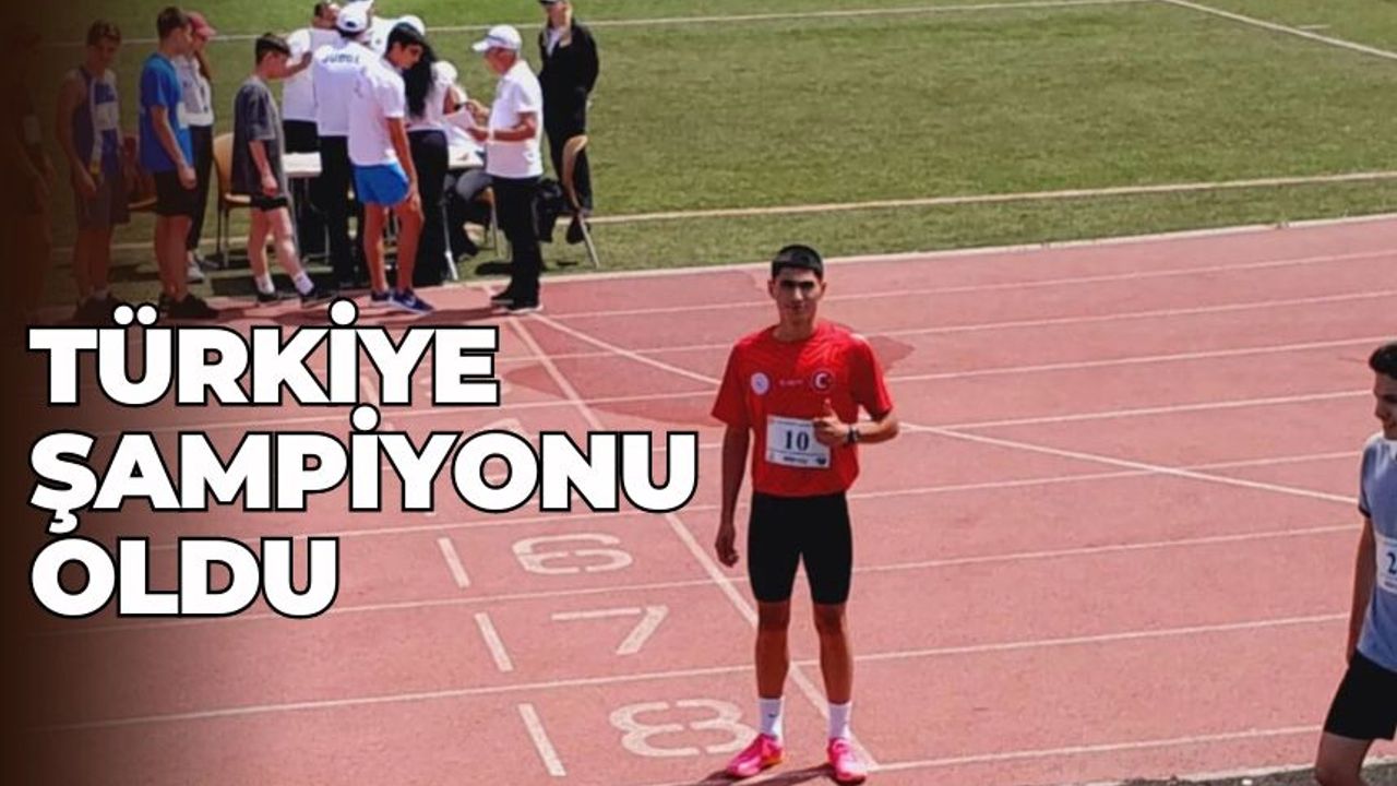 Gerzeli Genç Sporcumuz Türkiye Şampiyonu Oldu