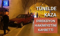 Yenikent Tüneli'nde Kaza