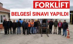 Personeller Forklift Eğitimlerini Tamamladı