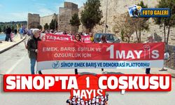 1 Mayıs Sinop'ta Coşkuyla Kutlandı