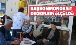Vatandaşların Karbonmonoksit Değerleri Ölçüldü