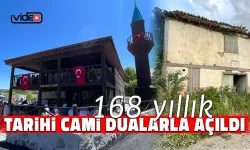 168 Yıllık Tarihi Cami Yeniden Açıldı