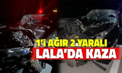 Emniyet Şeridinde Duran Araca Çarptı