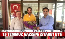 15 Temmuz Gazisi Uğur Çolak'a Ziyaret