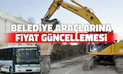 Belediyenin Otobüs, Kamyon ve İş Makinesi Ücretlerine Zam