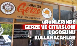 Gerze ve Cittaslow Markasını Ürünlerinde Kullanabilecekler