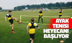 Ayak Tenisi Turnuvası Bugün Başlıyor