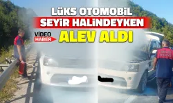 Seyir Halindeyken Alev Aldı