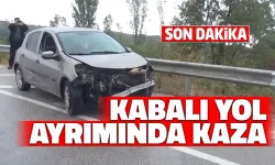 Boyabat Kavşağı'nda Kaza Meydana Geldi