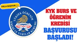 Burs ve Öğrenim Kredisi Başvuruları Başladı