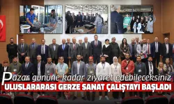 Uluslararası Gerze Sanat Çalıştayı Başladı