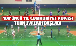 100'üncü Yıl Cumhuriyet Kupası Turnuvaları Başladı