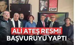 Ali Ateş Resmi Başvuruyu Yaptı