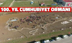 5700 Fidan İle Cumhuriyet Ormanı Kurdular