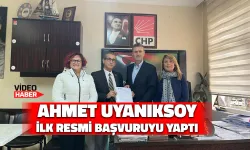 Ahmet Uyanıksoy CHP'den İlk Resmi Başvuru Yapan Aday Adayı Oldu
