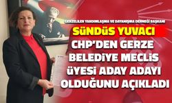 Sündüs Yuvacı Belediye Meclis Üyesi Aday Adaylığını Açıkladı