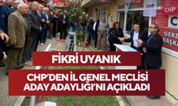 Fikri Uyanık CHP'den İl Genel Meclisi Aday Adaylığını Açıkladı