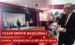 Yazar Başcumalı İlkokul Öğrencileriyle Bir Araya Geldi