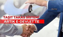 Taşıt Takas Sistemi e-Devlet'te