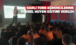 İlkokul Öğrencilerine Kişisel Hijyen Eğitimi