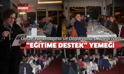 Gerze Yardımlaşma ve Dayanışma Derneği'nden "Eğitime Destek" Yemeği