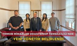 TMMOB Mimarlar Odası Sinop Temsilciliği'nde Yeni Yönetim Belirlendi