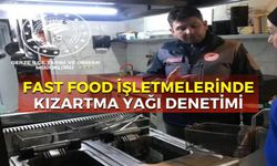 Tarım ve Orman Bakanlığı: Kızartma Yağı Denetimi