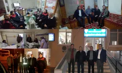 Belediye Başkanı Cevat Şensoy Görevli Personellerin Yeni Yılını Kutladı