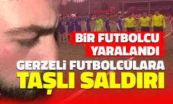 Gerze Belediyesporlu Futbolculara Taşlı Saldırı