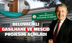 Belovacıklı'dan Mescid ve Gasilhane Projesi