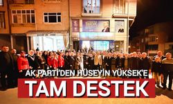 AK Parti'den Hüseyin Yüksek'e Tam Destek