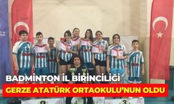 Badminton İl Birinciliği Müsabakaları'nda Büyük Başarı