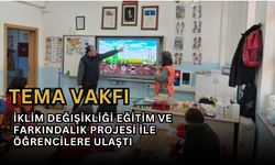 TEMA Vakfı Okullarda Bilgilendirme Etkinliği Düzenledi