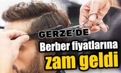 Gerze'de Berber Ücretlerine Zam Geldi