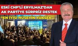 Eryılmaz'dan Sürpriz Destek