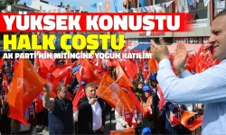 AK Parti'de Seçim Öncesi Coşkulu Miting