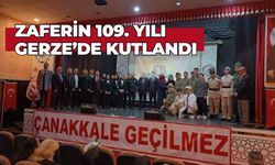 Çanakkale Zaferi'nin 109. Yıldönümü Gerze'de Kutlandı