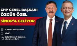 CHP Genel Başkanı Özgür Özel, Sinop'a Geliyor