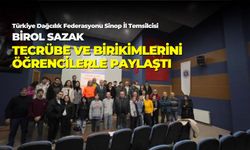 Sazak, Öğrencilerle Tecrübe Ve Birikimlerini Paylaştı