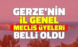 Gerze'nin İl Genel Meclis Üyeleri Belli Oldu