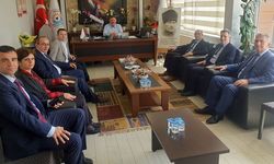 Banka ve Kurum Müdürleri, Başkan Belovacıklı'yı Ziyaret Etti