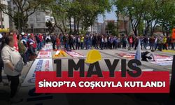 Sinop'ta 1 Mayıs Coşkusu: İşçi Bayramı Etkinliklerle Kutlandı