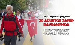 Ultra Doğa Yürüyüşçülerinden "Zafer Yürüyüşü"