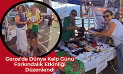 Gerze'de Dünya Kalp Günü Farkındalık Etkinliği Düzenlendi