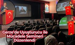 Gerze’de Uyuşturucu ile Mücadele Semineri Düzenlendi