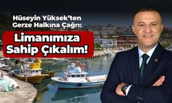 Gerze Limanı Kiraya Veriliyor: Yüksek’ten  Gerze Halkına Çağrı