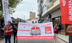 Sinop’ta 1 Mayıs Coşkusu: Gerze’den Geniş Katılım