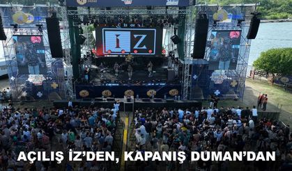 Festivalin Coşkulu Açılışı İZ’den, Kapanışı Duman’dan